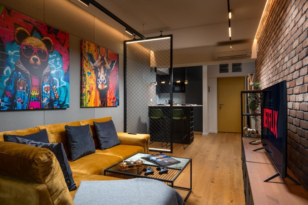 Brooklyn Studio - Aviatiei Park - Netflix - Parking ブカレスト エクステリア 写真